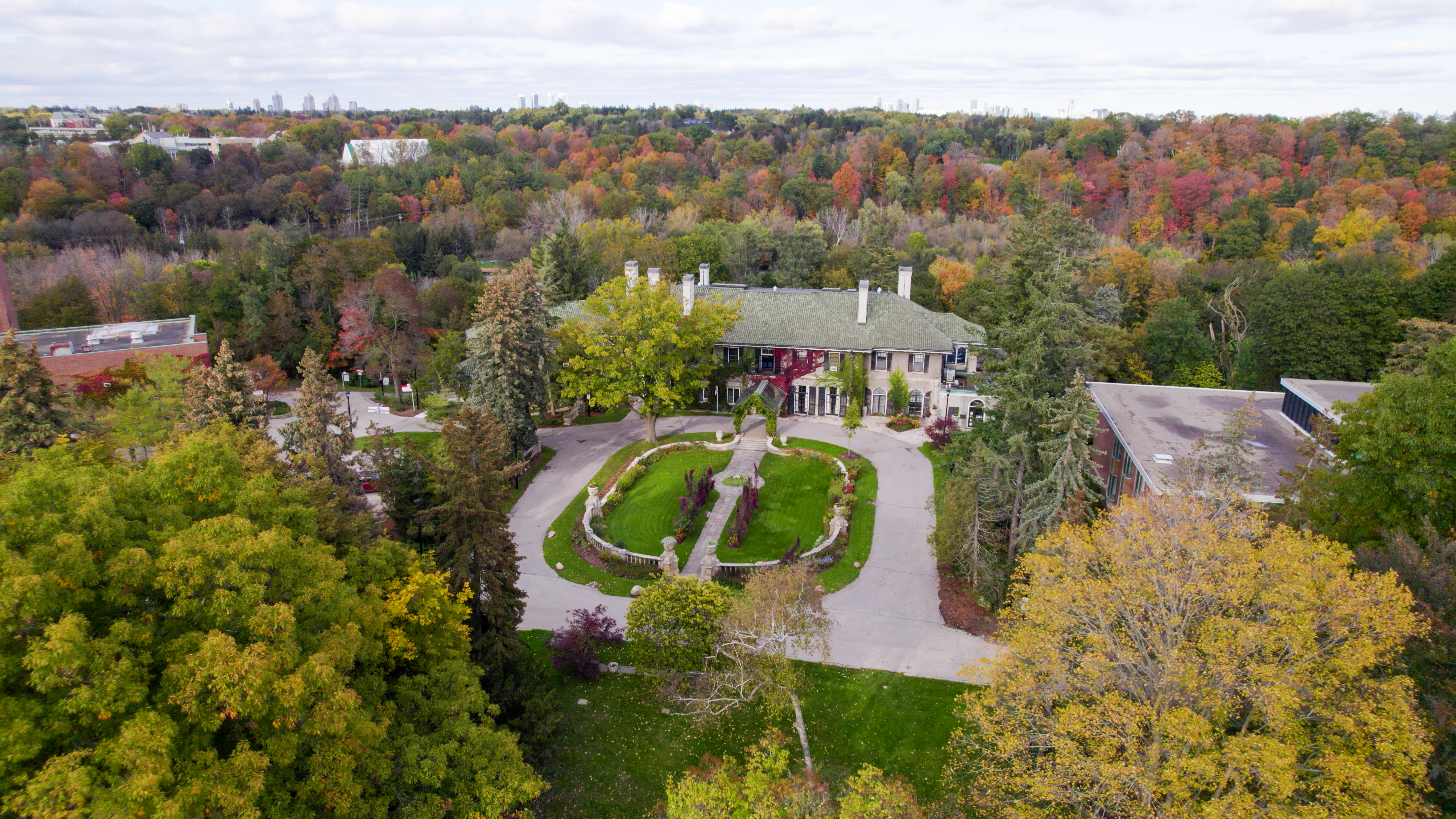 York University Glendon Campus Drone Shot